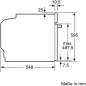Preview: BOSCH HBA578BS0 Einbaubackofen Edelstahl EEK: A